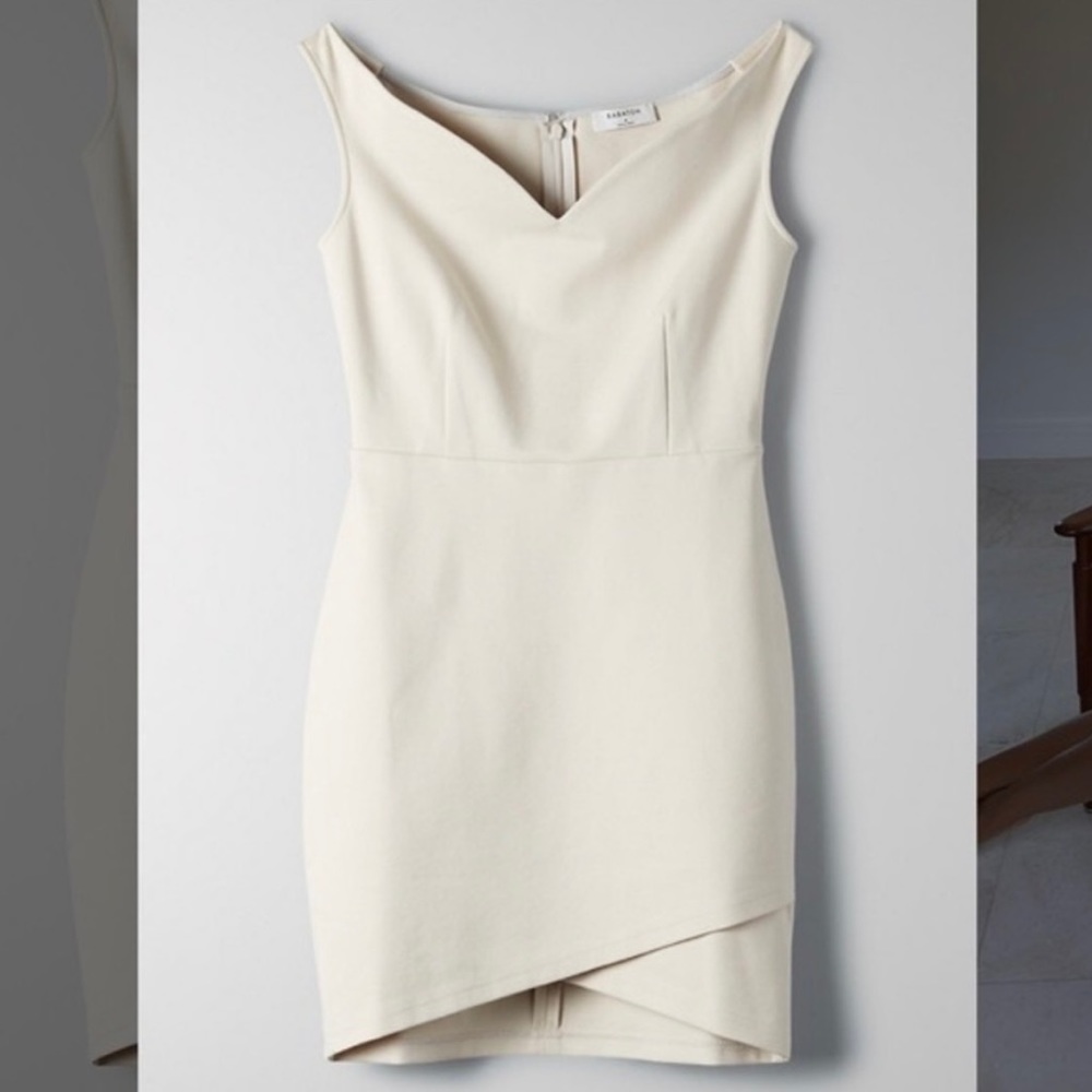 Aritzia Babaton Onyx Dress in Bone